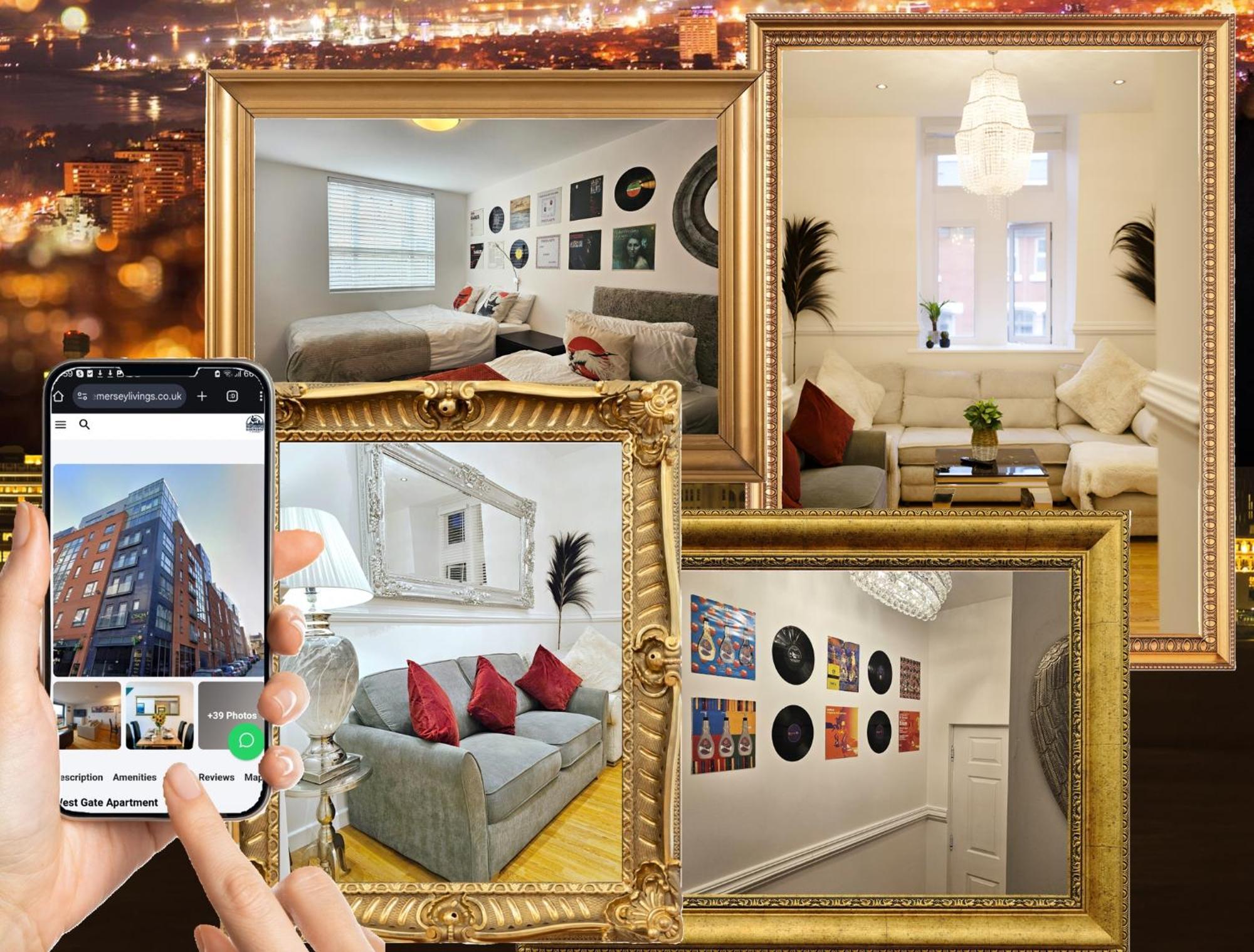 Sidemersey Livings - Spacious Loft For Bigger Groups - Very Central And Cosy Liverpool Luaran gambar